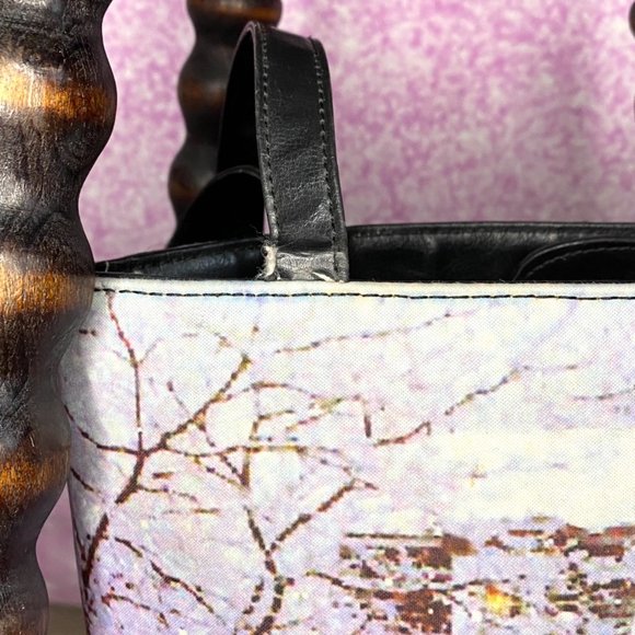 Dachshund bag with matching wallet, Christmas doxie with snowman friend - Picture 10 of 15